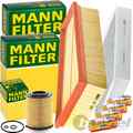 MANN FILTER INSPEKTIONSPAKET passend für A/B KLASSE W176 W246 CLA C117 GLA X156