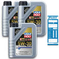 3x 1 Liter Liqui Moly Motorenöl Motoröl Special Tec F 5W-30 3 L Oil Öl Oel 3852