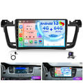 4G+64GB Carplay Autoradio Für Peugeot 508 2011-2018 Android 13.0 GPS WIFI FM RDS