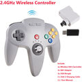 Wireless N64 Controller For Nintendo N64 Console / Switch PC Windows Rumble Pak