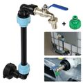 IBC Schwanenhals 3/4" Auslaufhahn Adapter Zubehör Für Container Regenwassertank