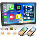 9" 2 DIN 1+32GB Autoradio Apple Carplay Android 13.0 RDS Bluetooth GPS Navi WIFI