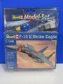 sealed REVELL F-15 E STRIKE EAGLE PLASTIC MODEL KIT starter set PAINT 1/144