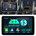 1DIN 10.1 Zoll Android 13 Autoradio mit Apple Carplay GPS NAVI WIFI BT HIFI DSP