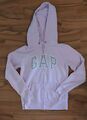 GAP 🇺🇲 Sweatjacke Hoodie Sweater Gr 34 / 164 Flieder Grau orig. aus USA 🇺🇲