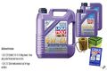 MANN-FILTER Ölfilter 7 L Liqui Moly Leichtlauf High Tech 5W-40 für BMW X5 3.0i