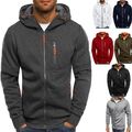 Herren Hoodie Fleece Kapuzenjacke Sweatshirt Sweater Winter Warm Arbeitspullover