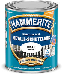 Met.schutzlack weiss matt 250ml Außen weiß 0,250 l Hammerite