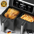 Ninja Foodi MAX Dual Zone Digitale Heißluftfritteuse 9,5L Airfryer, 2 Fächer NEU