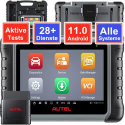 AUTEL MaxiCOM MK808BT PRO KFZ Diagnosegerät Auto OBD2 Scanner ALLE SYSTEM 2024