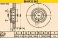 2x Bremsscheibe BARUM BAR22163 für SKODA SEAT 1J1 8L1 1J2 GOLF BORA A3 AUDI VW 1