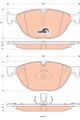 TRW Bremsbelagsatz, Scheibenbremse GDB1838 für BMW