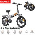 HOT E-Bike,20 Zoll Elektrofahrrad 250W E-Mountainbike 25KM/H Faltbar ENGWE P1