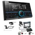 Kenwood 2-DIN Receiver Autoradio Bluetooth für Mitsubishi Outlander II 2007-2012