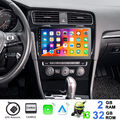 2+32G Android13 Für Golf VII 7 2013-2017 Autoradio Navigation GPS CarPlay RDS BT