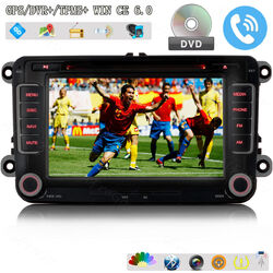 iFreGo 7" NAVI Autoradio GPS DVD FM Radio MP3 TF Für VW Golf Amarok Beetle Caddy