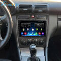 Für Mercedes Benz C-Klasse W203 2001-2004 Android 13 Autoradio 9" Navi GPS WIFI