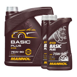 6 (4+2x1) Liter MANNOL SAE 75W-90 Basic Plus Getriebeöl API GL4+