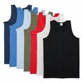 Herren Westen Übergröße Baumwolle Sommer Fitnessstudio Training Tank Tops Unterwäsche S-5XL