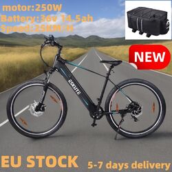 ESKUTE 27,5 Zoll Elektrofahrrad  eBike Pedelec mit Bafang Motor E-Mountainbike