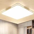 Dimmbar LED Deckenleuchte Panel Decken Lampe mit FB Wohnzimmer Küche 24W/48W