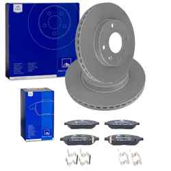 ATE BREMSSCHEIBEN 236mm + BELÄGE VORNE passend für OPEL KARL Bj. 2015 - 2019