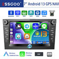 DAB+ Autoradio Android 13 GPS NAVI Kamera Für Opel Zafira Corsa Astra H 4+64GB