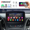 Carplay Für Hyundai ix35 Tucson Android 13 Autoradio GPS Navi WIFI Kamera 6+128G