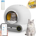 Katzenklo Selbstreinigende Katzentoilette 65L+9L Automatisch Wifi APP-Steuerung