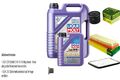 MANN Inspektionspaket 6 L LIQUI MOLY Leichtlauf High Tech 5W-40 für Renault