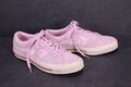 Converse One Star OX Chucks Damen Low Top Sneaker Gr. 39 Leder rosa weiß CB2721