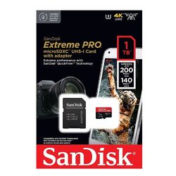 Micro SD Speicherkarte 32 64 128 256 512 GB 1 TB 4K V30 A2 SanDisk Extreme Pro⭐️⭐️⭐ ✅ inkl. Adapter ✅ DE-HÄNDLER ✅ BLITZVERSAND ⭐️⭐️⭐