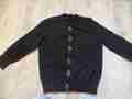 NICE CONNECTION chicer Cardigan schwarz m. Perlen und Strass Gr. 36 NEUw. JC217