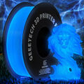 Geeetech PLA Luminious Filament 1,75mm 1kg/rolle Glühen Blau Glow in the Dark