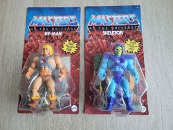 He-Man Masters of the Universe MOTU Origins 2 Pack Set He-Man & Skeletor NEU OVP
