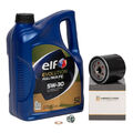 5L elf Evolution Full-Tech FE 5W30 HIRSCHER Ölfilter für RENAULT NISSAN 1.5 dCi