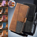 Hülle für Samsung S24 A15 A25 A35 A54 A55 Schutzhülle Leder Tasche Wallet Case