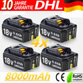 4X 8AH Ersatz Original Akku Für Makita BL1860B 18V LXT Li-ion BL1850B BL1830 LED