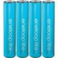 4x Panasonic eneloop lite Akku AAA Micro BK-4LCCE Accu 600mAh R3 3000 Ladezyklen