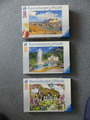 3 Puzzle von Ravensburger je 500 Teile Landschaften