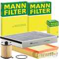 MANN FILTER INSPEKTIONSPAKET passend für VOLVO V40 525 526  T2 T3 T4 T5 D3 D4