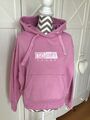 Tommy Jeans ❤️ Sweatshirt Pink Gr. XS mit Logostickerei Kapuzenpullover 