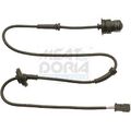 MEAT & DORIA (90066) ABS Sensor Drehzahlsensor hinten beidseitig für SKODA VW