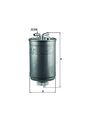 MAHLE (KL 41) Kraftstofffilter für HONDA SEAT VW