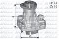 DOLZ A341ST Kühlmittelpumpe Wasserpumpe für OPEL Frontera A SUV (U92)