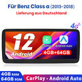 10,25 Android Autoradio CarPlay für Mercedes A/CLA/GLA Klasse W176 X156 C117 SWC