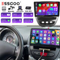 Autoradio Android 13 GPS Navi DAB+ 4+64G Für Toyota Aygo Citroen C1 Peugeot 107