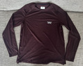 Pas Normal Studios Balance Long Sleeve Top bordeaux/rostbraun Gr. L -ungetragen