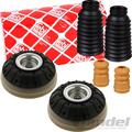 2x FEBI DOMLAGER+PROTECTION KIT VORDERACHSE passend für FIAT GRANDE / PUNTO 199