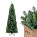 210 cm Künstlicher Weihnachtsbaum Bleistift Tannenbaum Schmal Christbaum